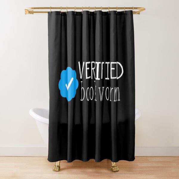Item preview, Verified Bookworm (Black) designed and sold by AlexVR.