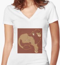 Sefu Float Fitted V-Neck T-Shirt