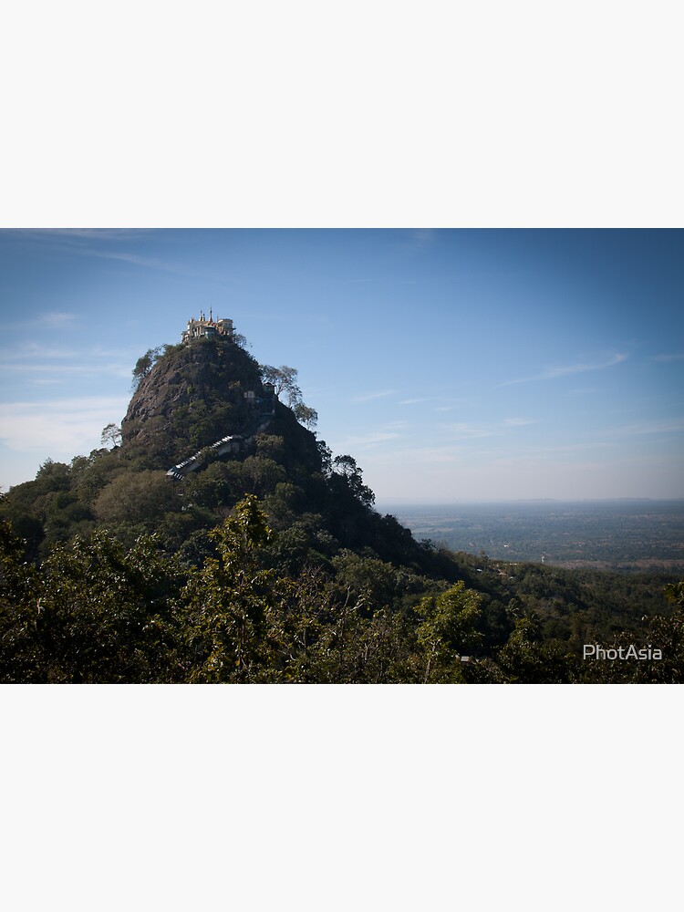 Mount Popa - the Mount Olympus of Burma by PhotAsia