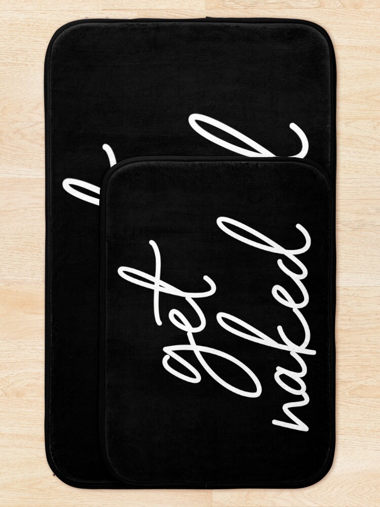 Alternate view of get naked - bathroom decor Bath Mat