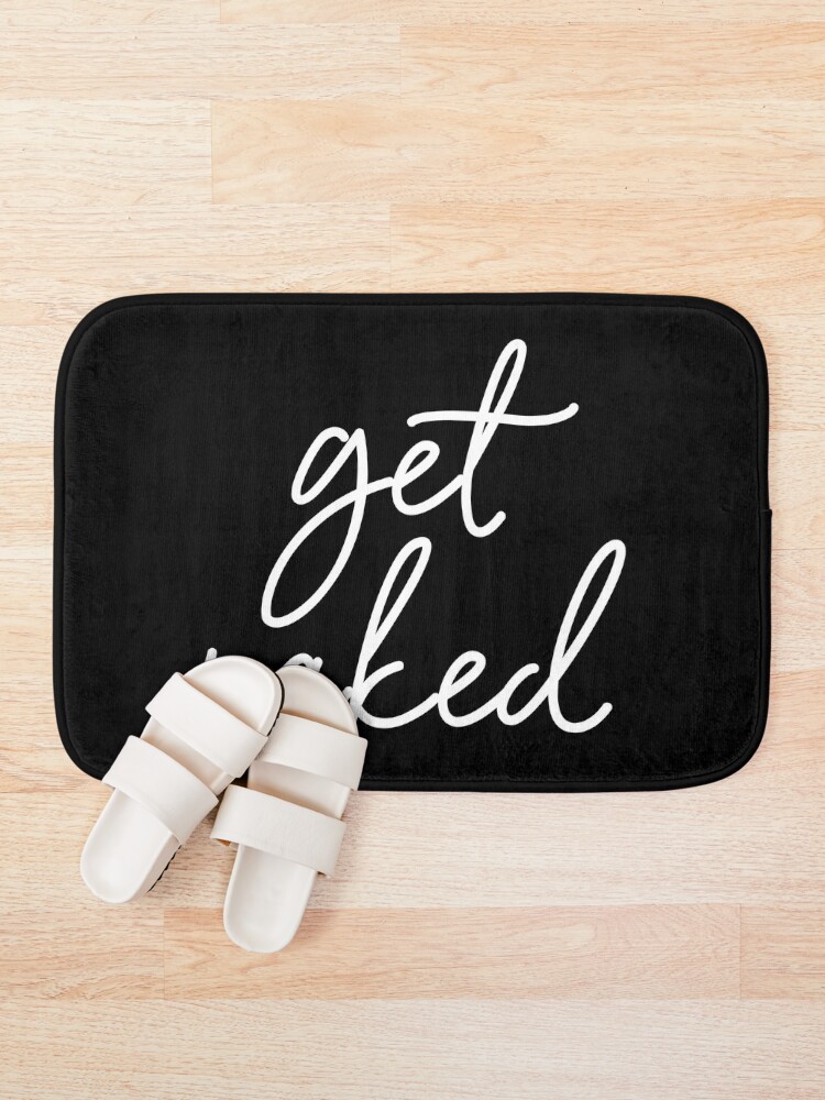 Alternate view of get naked - bathroom decor Bath Mat