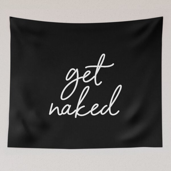 Item preview, get naked - bathroom decor designed and sold by corbrand.