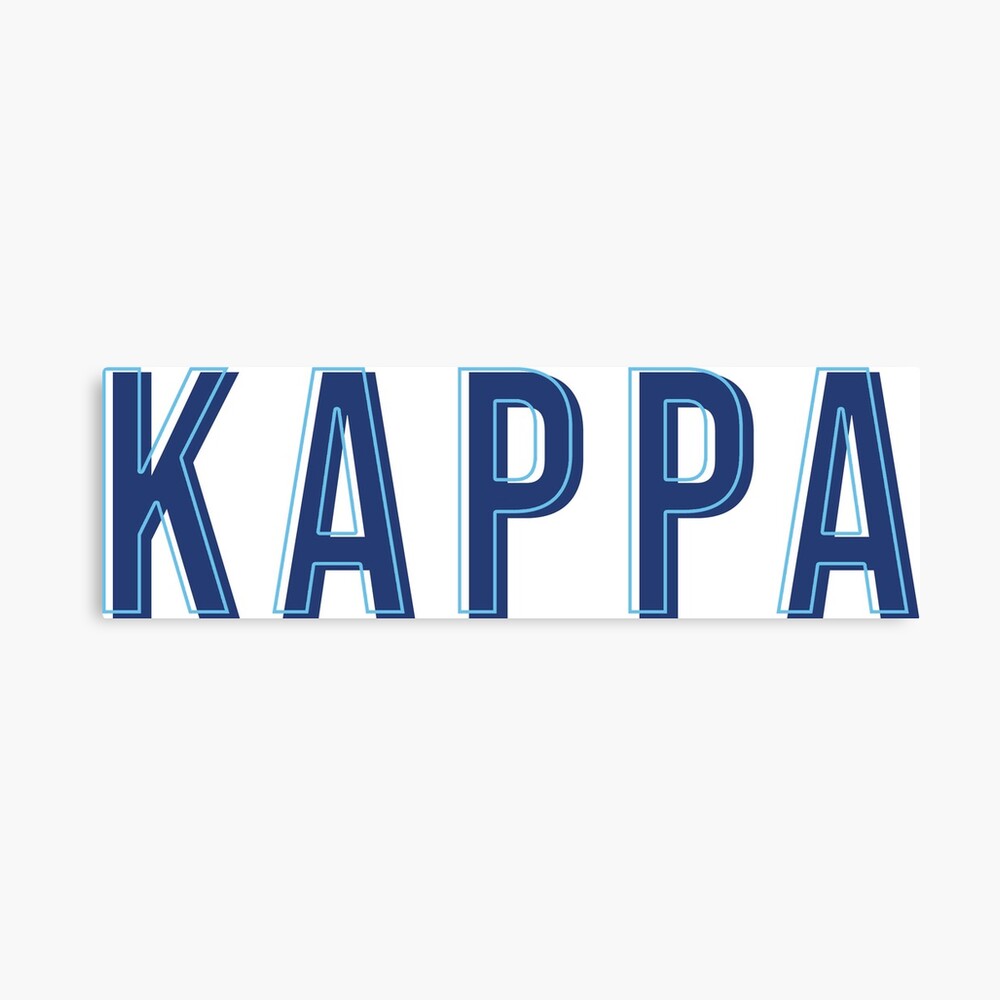 Kappa Letters" Photographic Print by | Redbubble