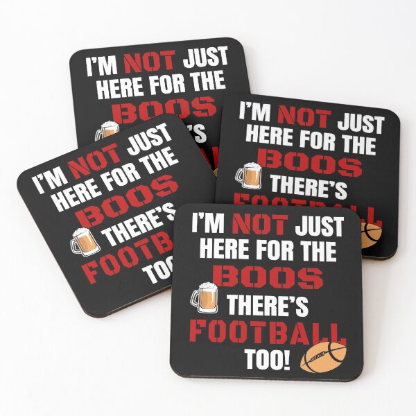 Item preview, I'M NOT JUST HERE FOR THE BOOS THERE'S FOOTBALL TOO #3 with cool design graphics great gift ideas designed and sold by GabiBlaze.