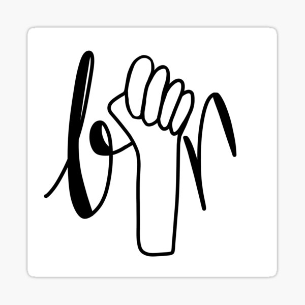 beyond resolved logo Sticker
