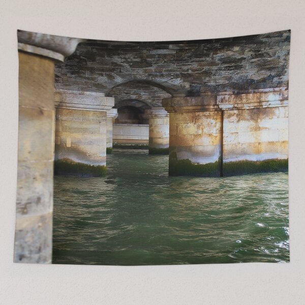 Item preview, Under the Bridge, Pont d'Iena, River La Seine designed and sold by Yannik Hay.