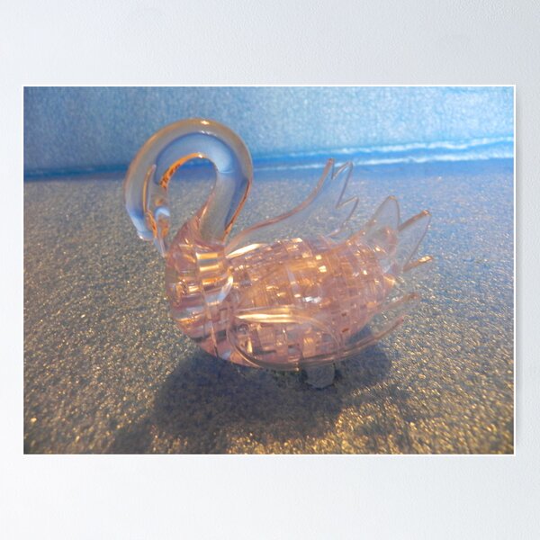 Cristal swan Poster