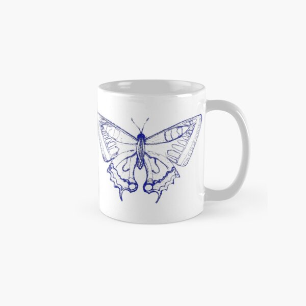 Blauer Schmetterling Tasse (Standard)