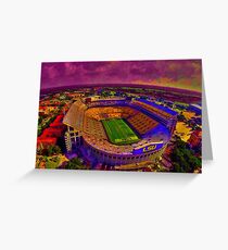 LSU Tigers Death Valley Greeting Card