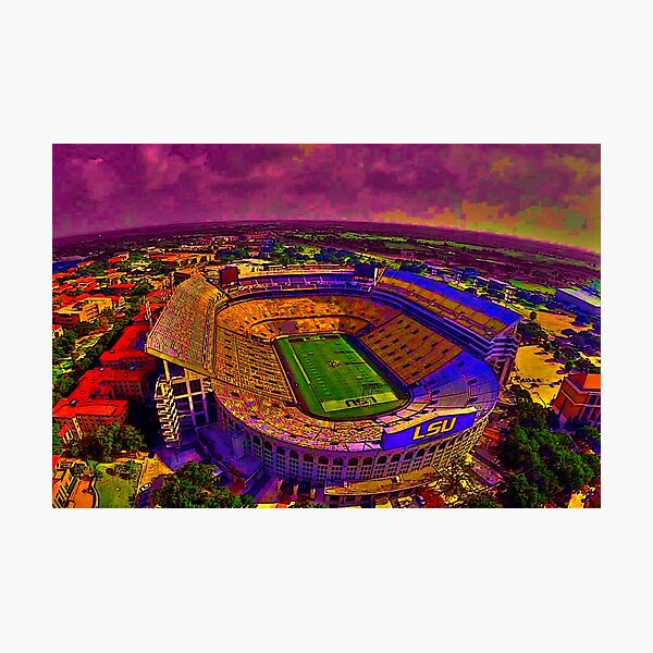 LSU Tigers Death Valley Photographic Print