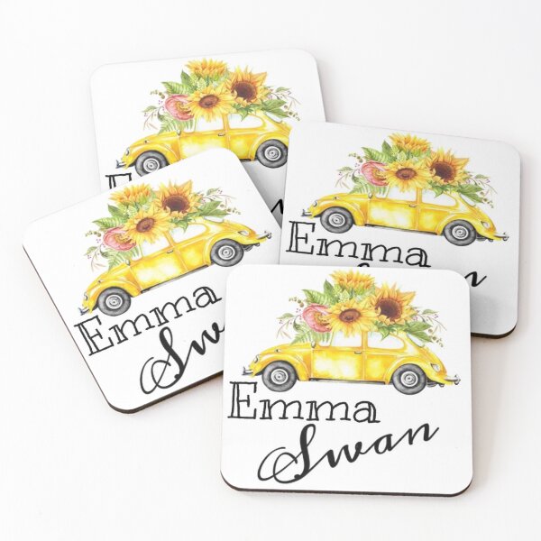 Item preview, Emma Swan yellow bug designed and sold by swanspirate520.