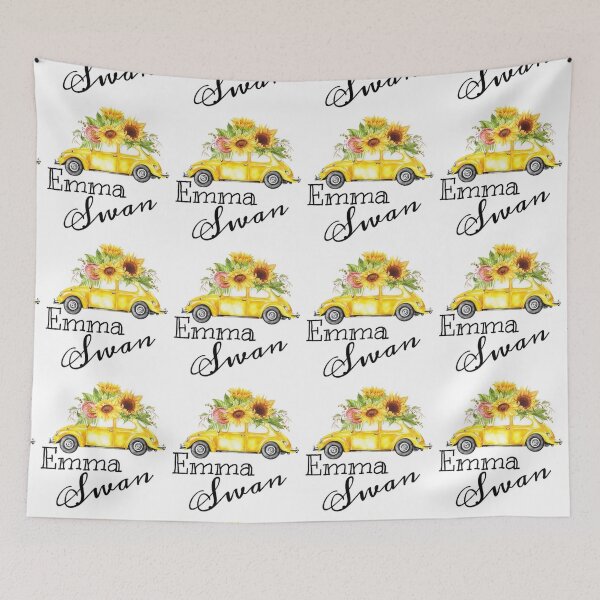 Item preview, Emma Swan yellow bug designed and sold by swanspirate520.