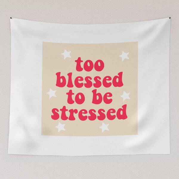 Item preview, TOO BLESSED - RED designed and sold by christikdesigns.