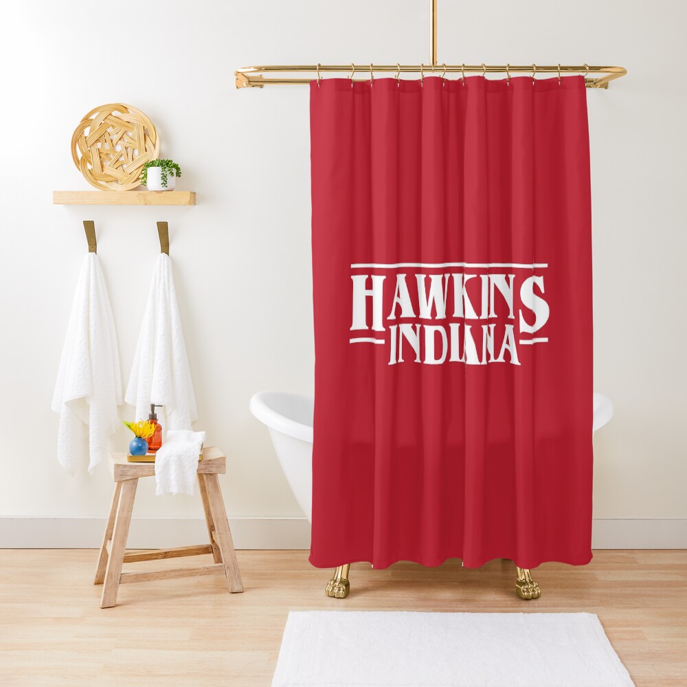 Not in Hawkins Anymore Shower Curtain