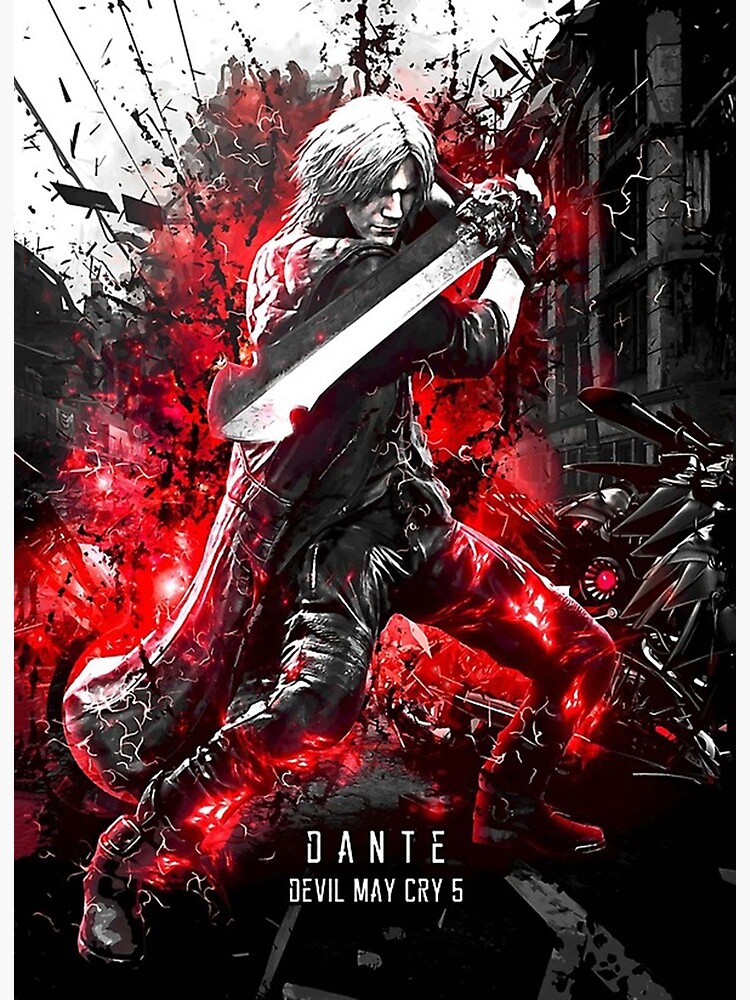 Dante From Devil May Cry Art Print 