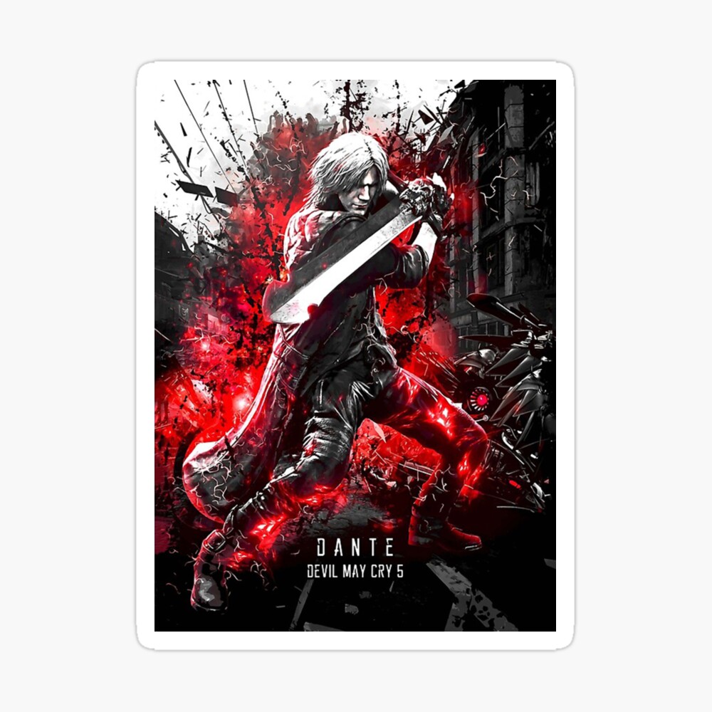 Dante - Devil May Cry 5 Art Board Print for Sale by AngeliaLucis