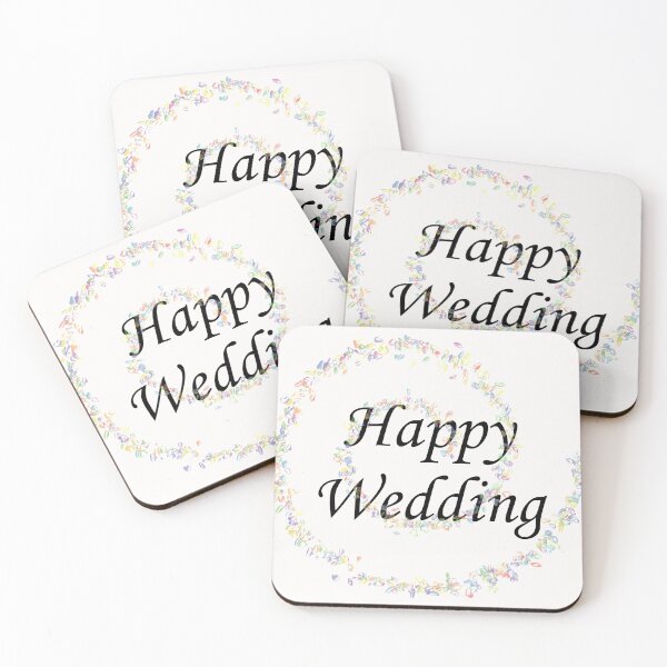 Item preview, Happy Wedding designed and sold by Sandra Cockayne.