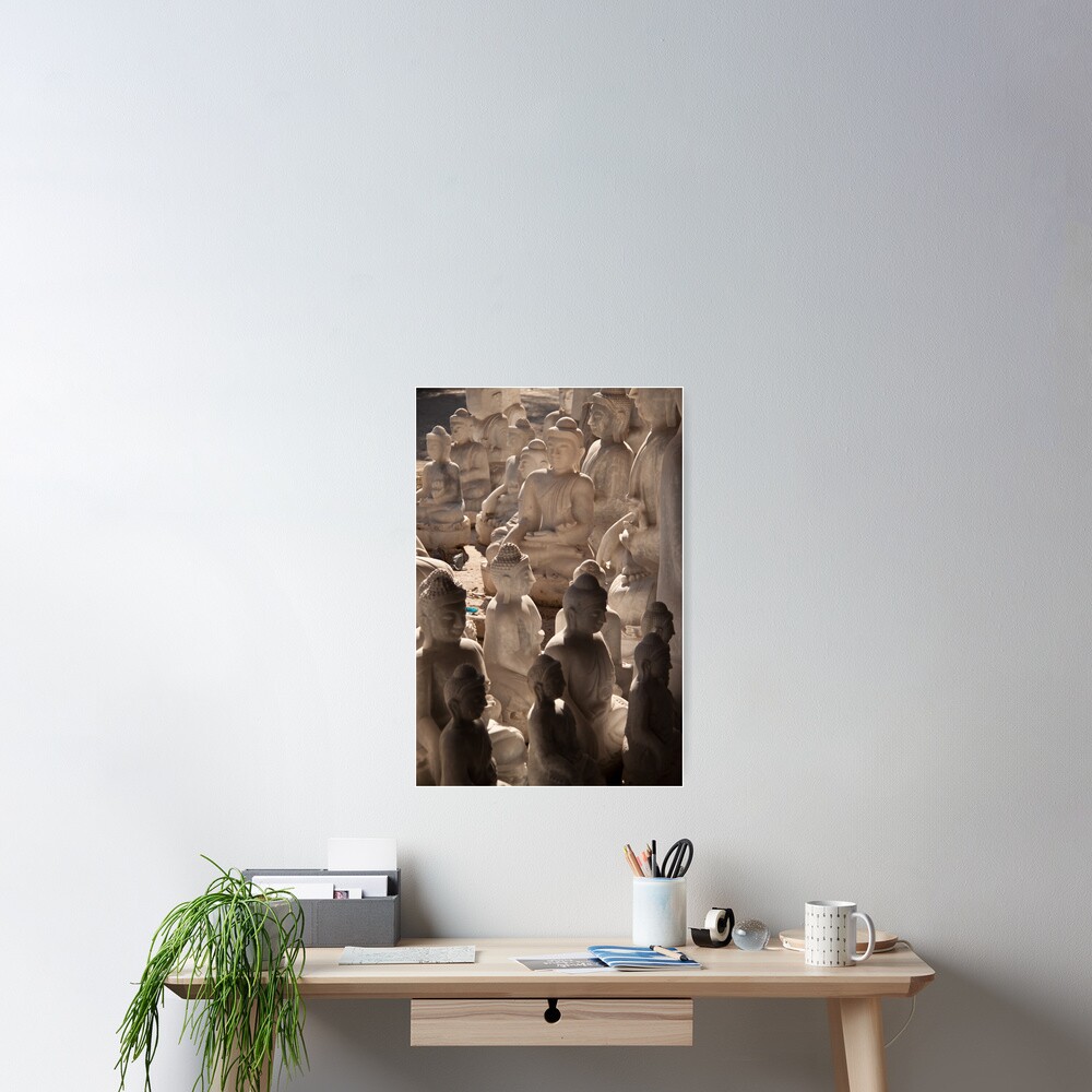 Buddha Shadows Poster