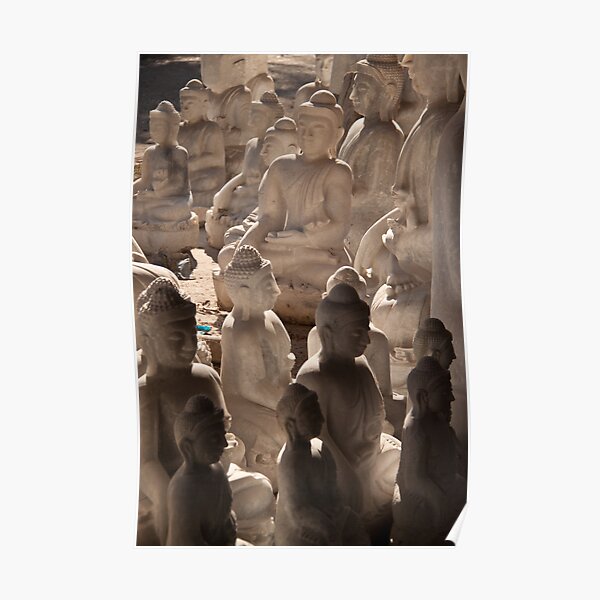 Buddha Shadows Poster