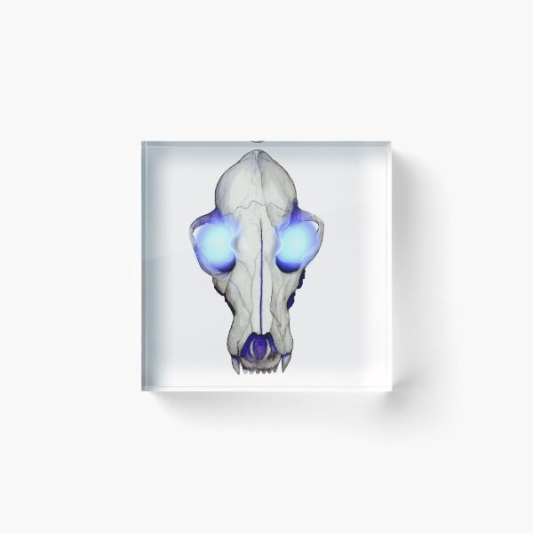 Item preview, Glowing Fox Skull designed and sold by AceQuinnsane.