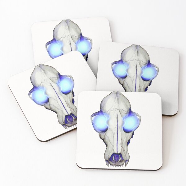 Item preview, Glowing Fox Skull designed and sold by AceQuinnsane.