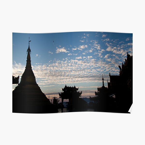 Mahamuni Paya Sunrise Poster