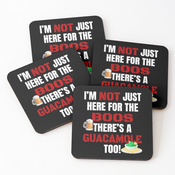 Item preview, I'M NOT JUST HERE FOR THE BOOS THERE'S GUACAMOLE TOO #3 with funny guac, chips, beer design graphics for men and women designed and sold by GabiBlaze.