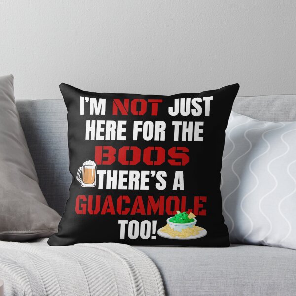 Item preview, I'M NOT JUST HERE FOR THE BOOS THERE'S GUACAMOLE TOO #3 with funny guac, chips, beer design graphics for men and women designed and sold by GabiBlaze.