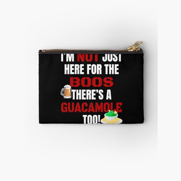 Item preview, I'M NOT JUST HERE FOR THE BOOS THERE'S GUACAMOLE TOO #3 with funny guac, chips, beer design graphics for men and women designed and sold by GabiBlaze.