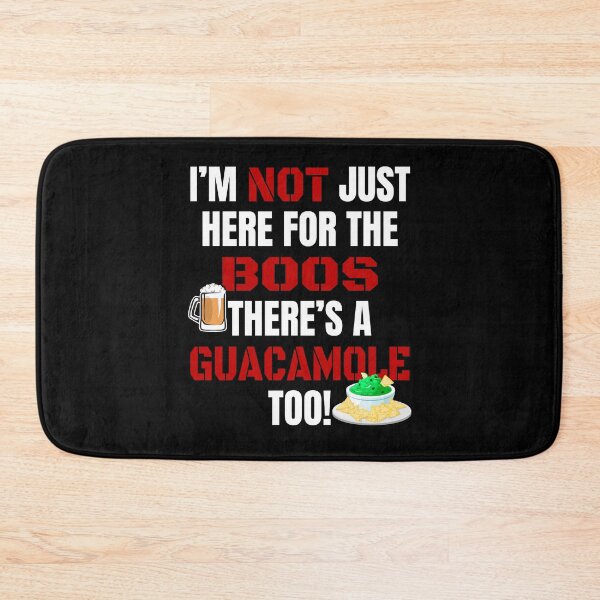 Item preview, I'M NOT JUST HERE FOR THE BOOS THERE'S GUACAMOLE TOO #3 with funny guac, chips, beer design graphics for men and women designed and sold by GabiBlaze.