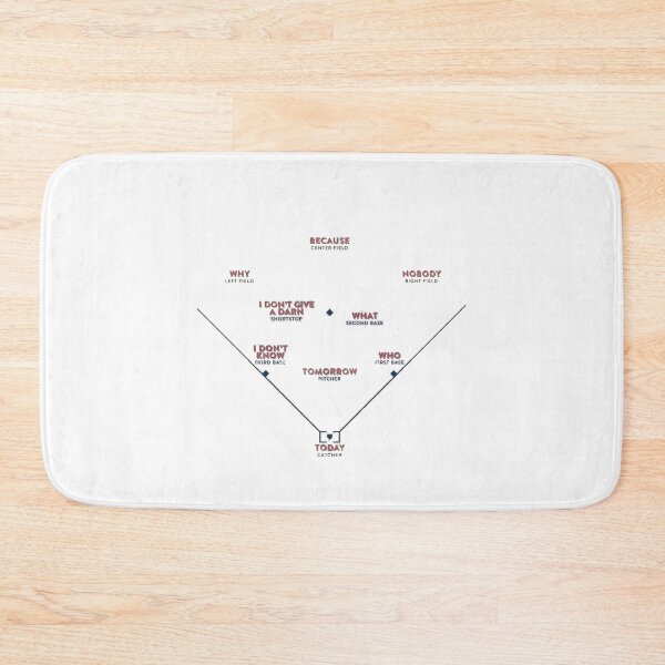 Item preview, Who’s on First? - Baseball Funny designed and sold by VintageTeesNow.
