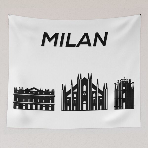 Item preview, Milan Skyline, Italy designed and sold by marosharaf.