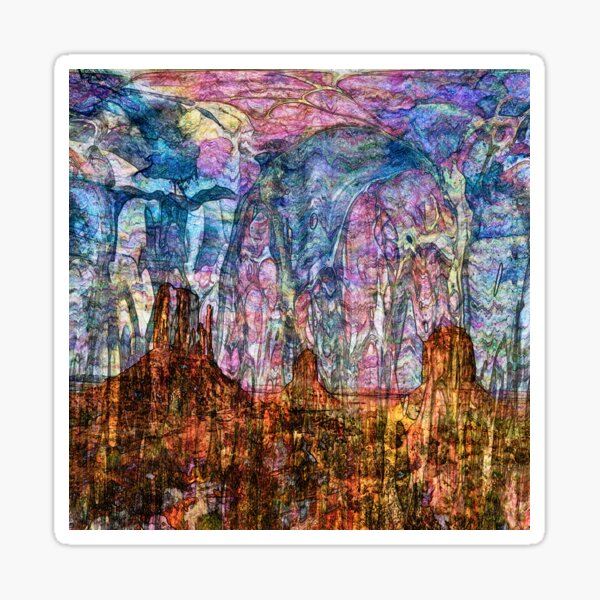 Desert Varnishes - Monument Valley Sticker