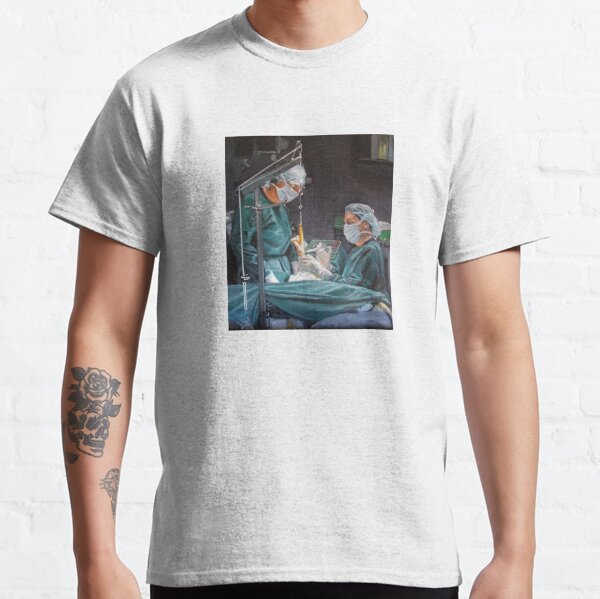 Healing Hands - Oil on canvas by Avril Thomas Classic T-Shirt