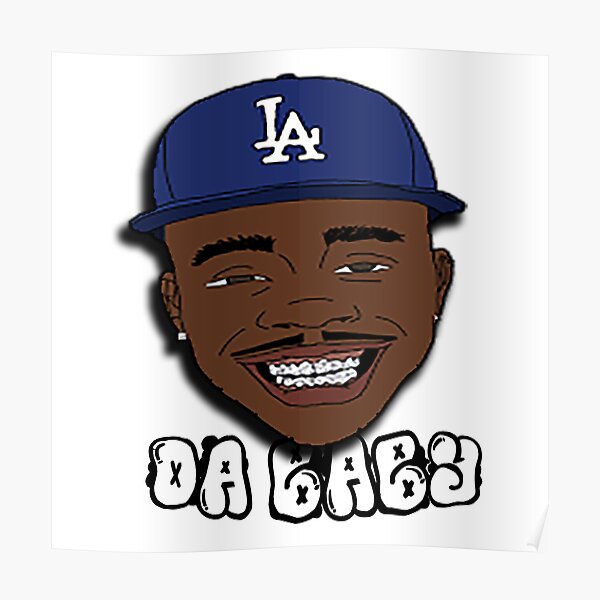 Dababy Gangster Gear Da Baby Merch Poster By Flxtchrr Redbubble