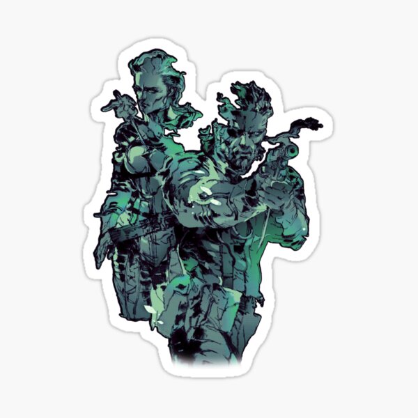 Metal Gear Solid - MGS3 Cover Sticker