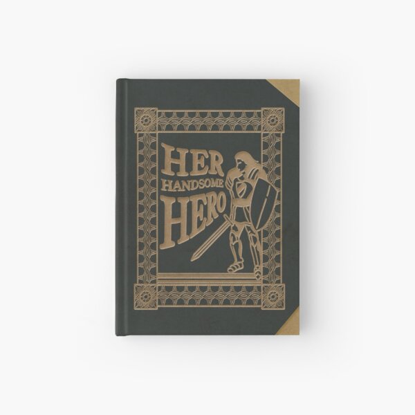 Her Handsome Hero Hardcover Journal