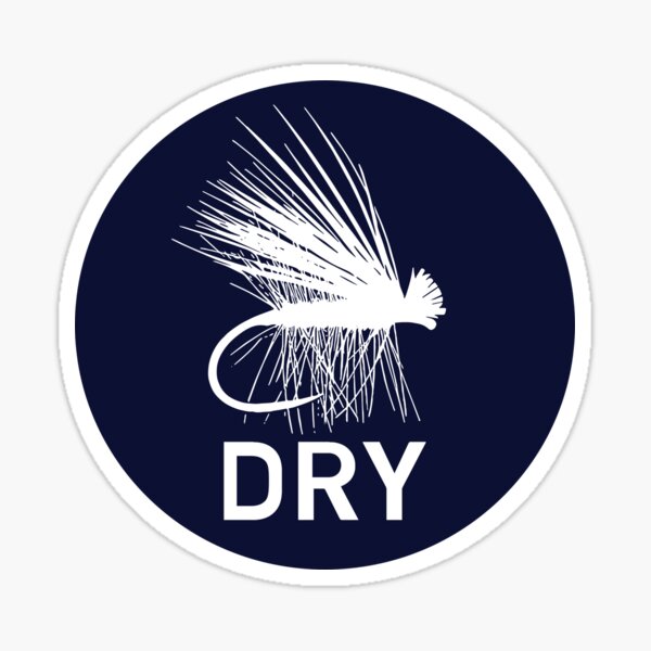 Dry Fly Stickers for Sale, Free US Shipping
