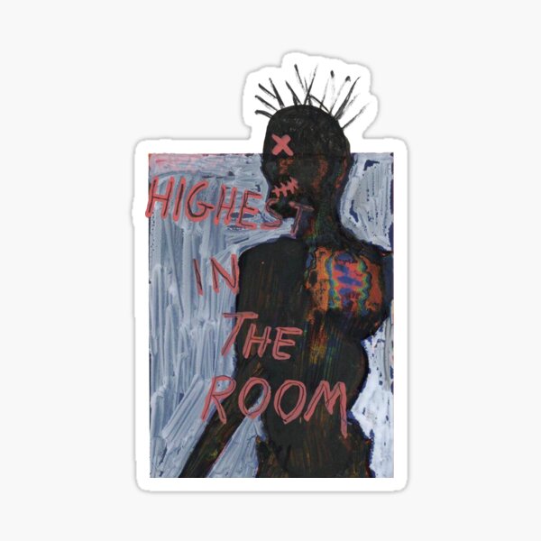 Travis Scott - Highest in the Room Sticker