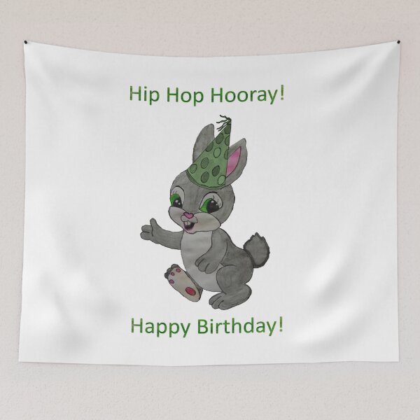 Item preview, Hip Hop Hooray!  Happy Birthday! designed and sold by ABY-Creative.