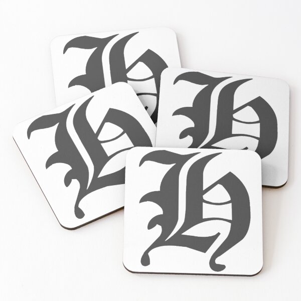 Item preview, H - Old English Lettering - H designed and sold by VintageTeesNow.