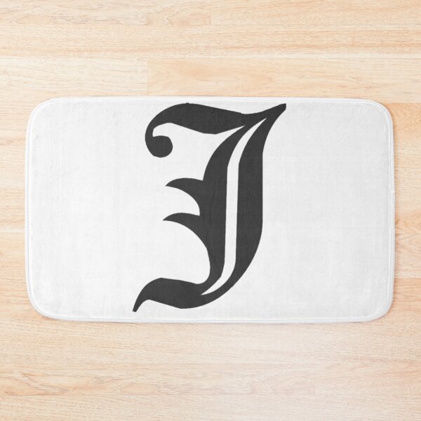 Item preview, J - Old English Lettering - J designed and sold by VintageTeesNow.
