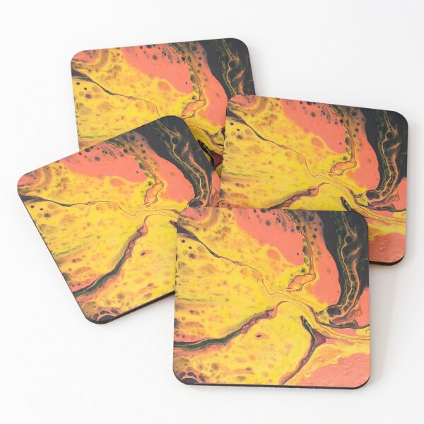 Falling Leaf Coasters (Set of 4)