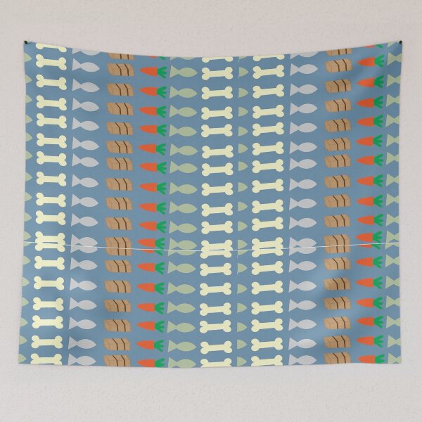 Item preview, Carrot, Fish, Bone, Hay Patter designed and sold by Emus.