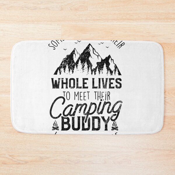 Item preview, Travel Camping Buddy Married Mine Men Husband Wife Camper designed and sold by findgreatshirts.
