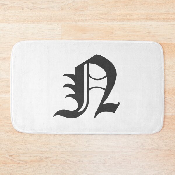 Item preview, N - Old English Lettering - N designed and sold by VintageTeesNow.