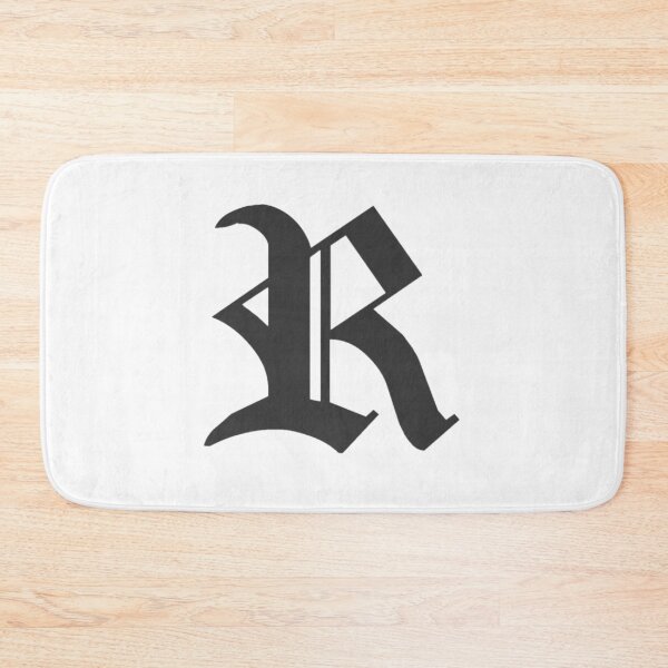 Item preview, R - Old English Lettering - R designed and sold by VintageTeesNow.