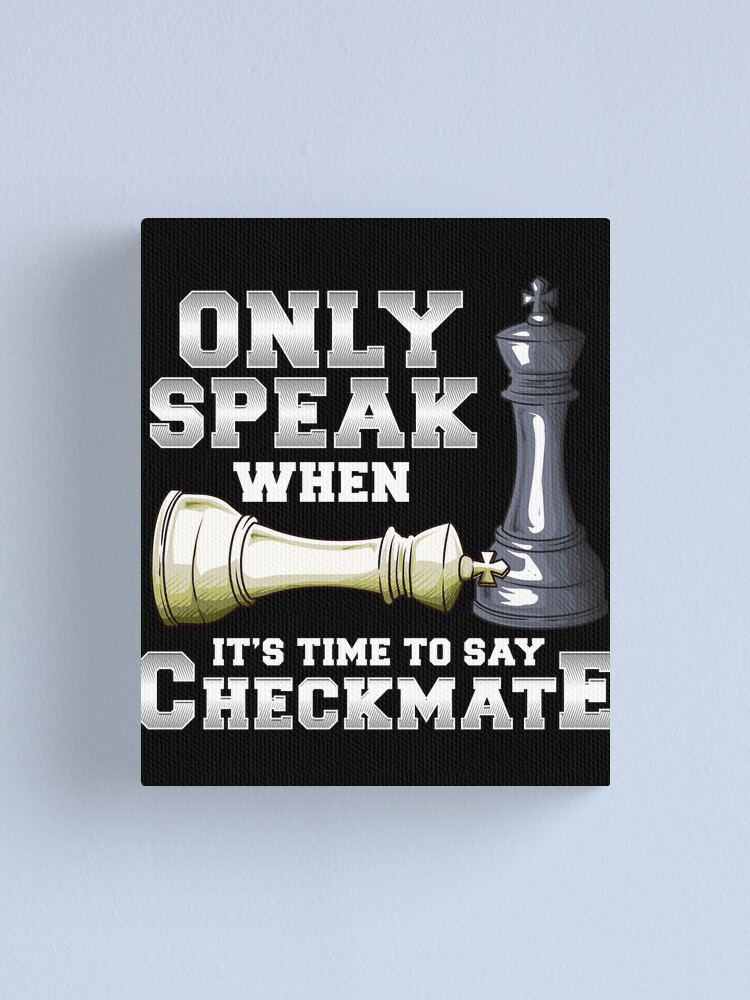 Checkmate Chess Game Art: Canvas Prints, Frames & Posters