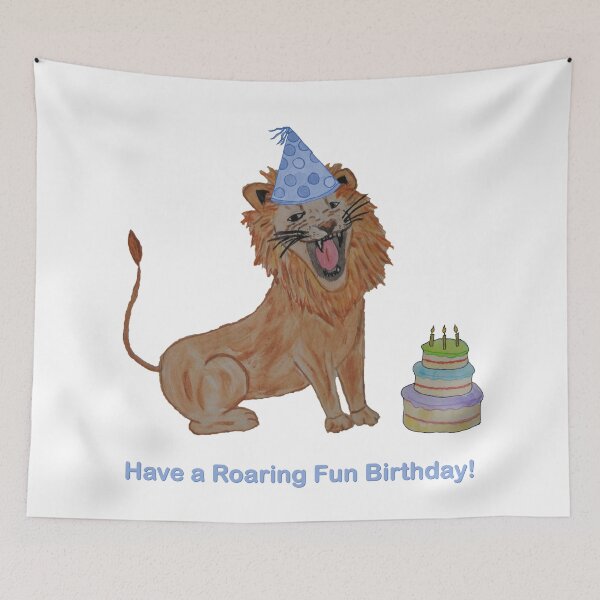 Item preview, Roaring Birthday designed and sold by ABY-Creative.