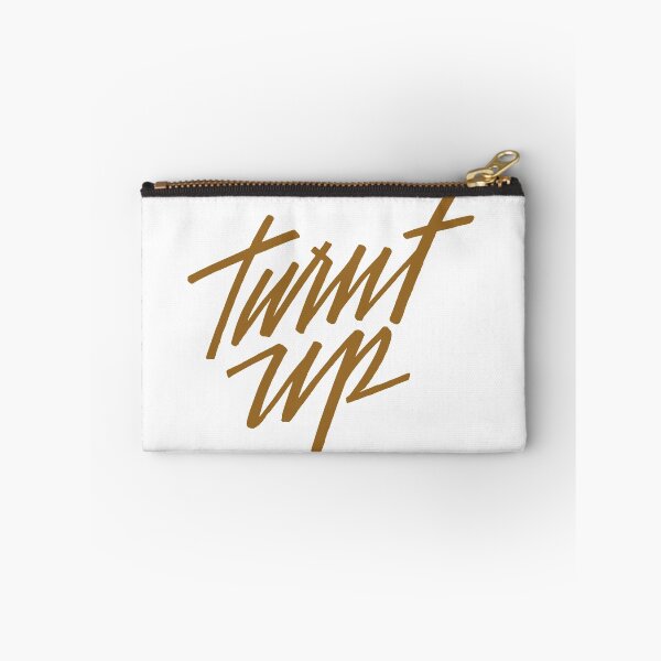 Item preview, Motivational Inspirational and Positive quote -  turnt up typography text art by Word Fandom - wordfandom designed and sold by Kerry Pritchard.